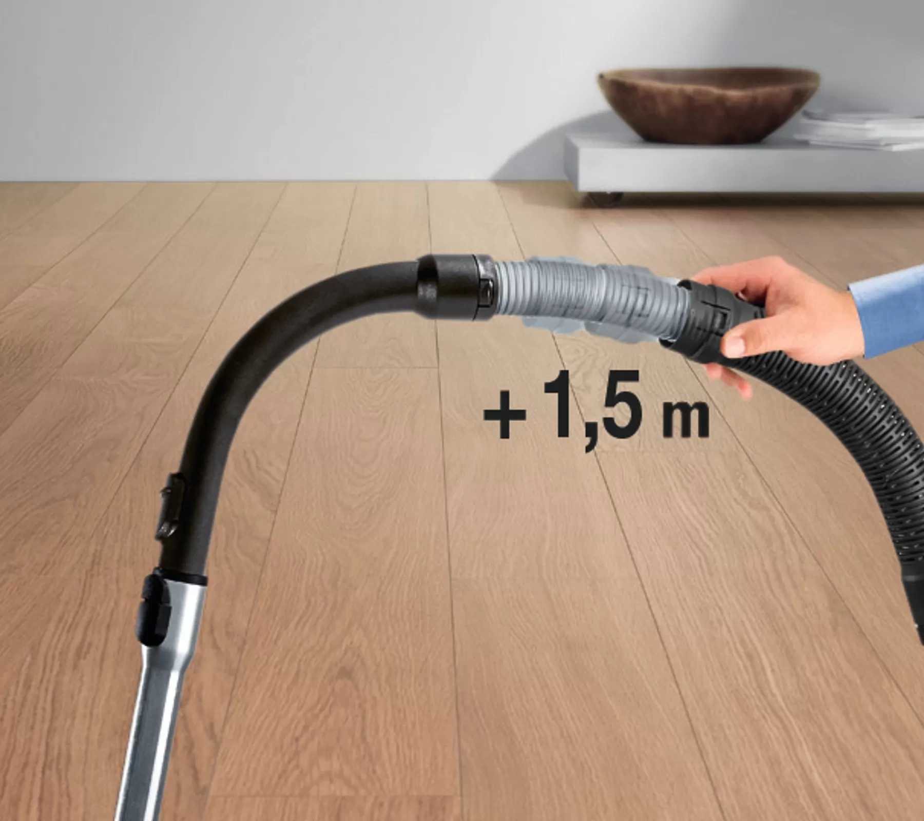 Flexible Saugschlauchverlangerung-Miele Clearance